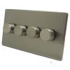 4 Gang 100W 2 Way LED (Trailing Edge) Dimmer