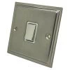 1 Gang 2 Way Light Switch : White Trim