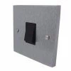 1 Gang 2 Way 6 Amp Switch : Black Trim