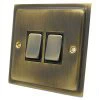 2 Gang 2 Way Light Switch