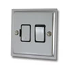 Without Neon - Fused outlet with on | off switch : Black Trim