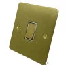 1 Gang 2 Way Light Switch : White Trim