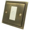 Retrofit Time Lag Switch - Non Illuminated : White Trim