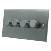 4 Gang 100W 2 Way LED (Trailing Edge) Dimmer (Min Load 1W, Max Load 100W)