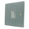 1 Gang 10 Amp 2 Way Light Switch : White Trim