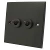 2 Gang 20 Amp 2 Way Toggle (Dolly) Light Switches