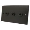 3 Gang 20 Amp 2 Way Toggle (Dolly) Light Switches