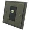 Satellite Socket : Black Trim