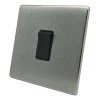 1 Gang 10 Amp 2 Way Light Switch : Black Trim