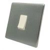 1 Gang 10 Amp 2 Way Light Switch : White Trim