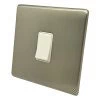 1 Gang 10 Amp 2 Way Light Switch : White Trim