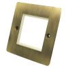 Single 2 Module Plate - the Single Module Plate will accept up to 2 Modules