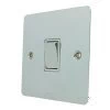 1 Gang 2 Way Light Switch : White Trim