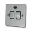 With Neon - Fused outlet with on | off switch and indicator light : Black Trim