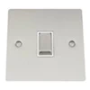 1 Gang 2 Way Light Switch : White Trim