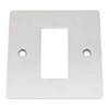 Single 1 Module Plate - the Single Module Plate will accept 1 Module