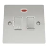 With Neon - Fused outlet with on | off switch and indicator light : Black Trim