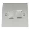 Without Neon - Fused outlet with on | off switch : White Trim