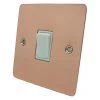 1 Gang 10 Amp 2 Way Light Switch : White Trim