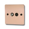 TV | Satellite Socket : Black Trim