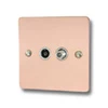 TV | Satellite Socket : White Trim