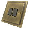 2 Gang 2 Way Light Switch