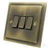 3 Gang 2 Way Light Switch