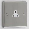 1 Gang - For table lamp lighting circuits : White Trim