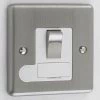 Without Neon - Fused outlet with on | off switch : White Trim