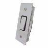 1 Gang Intermediate Light Switch : Polished Chrome | Black Trim